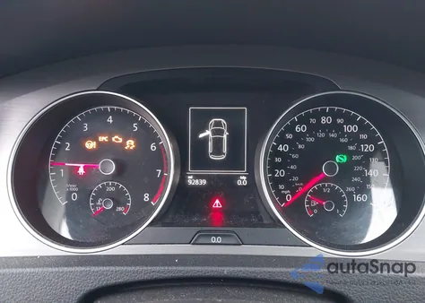 2015 Volkswagen Golf Tsi S 4-Door из США, поврежденный, VIN 3VW217AU3FM011951